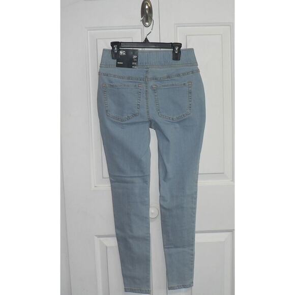 I.N.C. International Concepts Petite Skinny Pull-On Jeans In Lt. Indigo 2P $70 - Picture 7 of 8